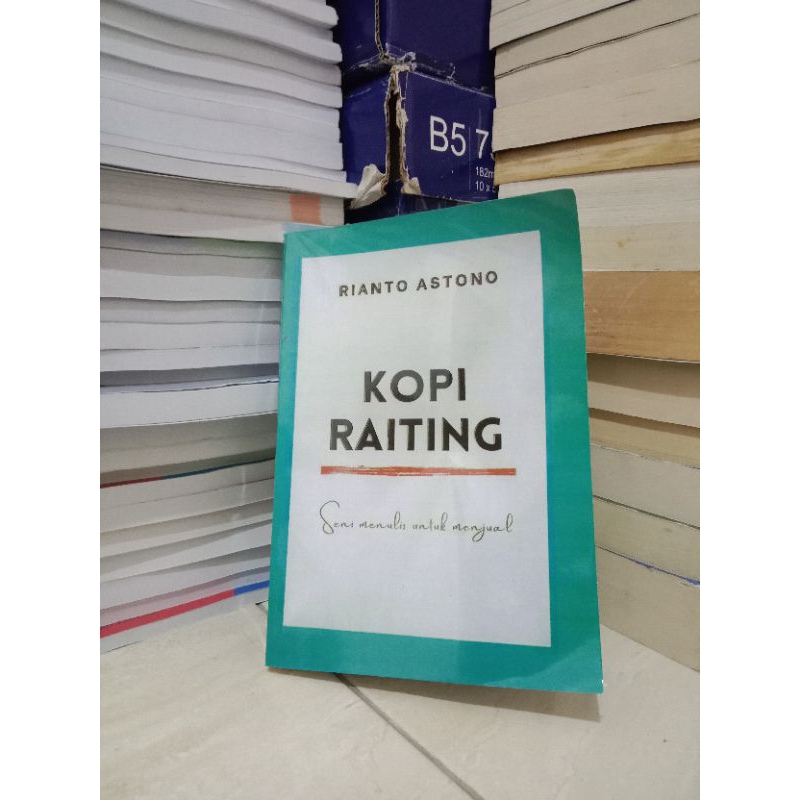 Jual Buku Kopi Raiting By Rianto Astono | Shopee Indonesia