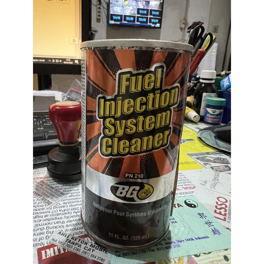 Jual BG FUEL INJECTION SYSTEM CLEANER 325mL Shopee Indonesia