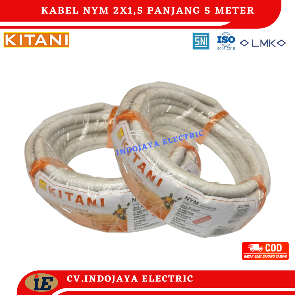 Jual Kabel Listrik Kitani Nym X Panjang Meter Kabel Listrik