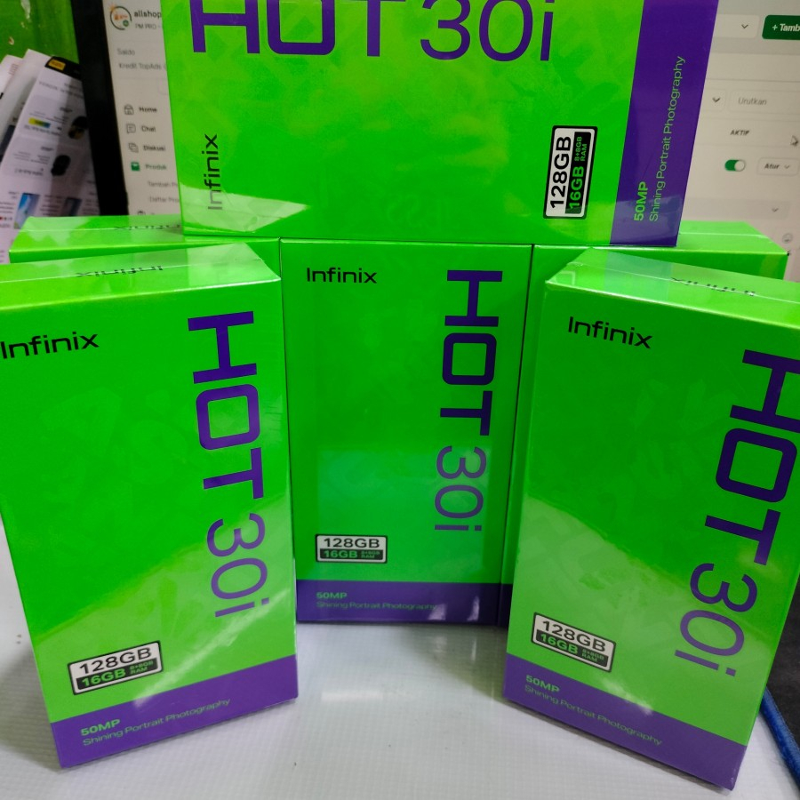 Jual INFINIX HOT 30i RAM 8GB/128GB GARANSI RESMI | Hot 30i 8+8GB/128GB ...