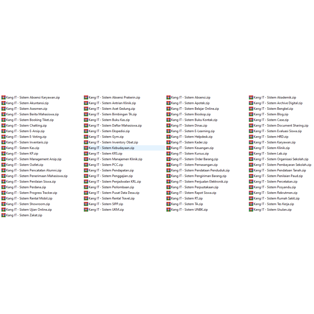 Jual Source Code Bundling [ 100 PHP Native + Laravel ] + [ 85 ...