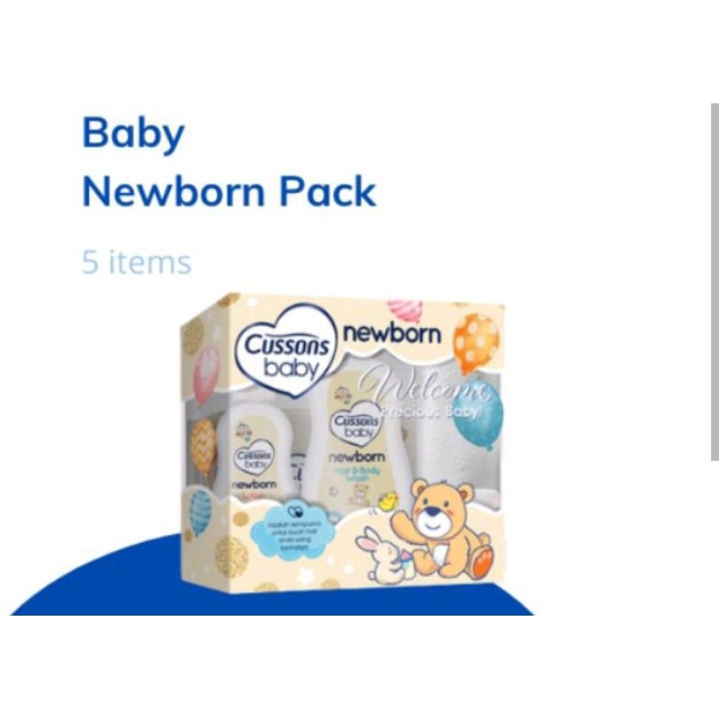 Jual Cussons Baby Newborn Pack Gift Set (NEW) Shopee Indonesia