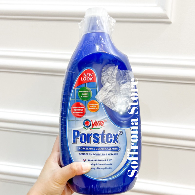 Jual PORSTEX Yuri Pembersih Porselen dan Keramik pembersih lantai 1000 ...