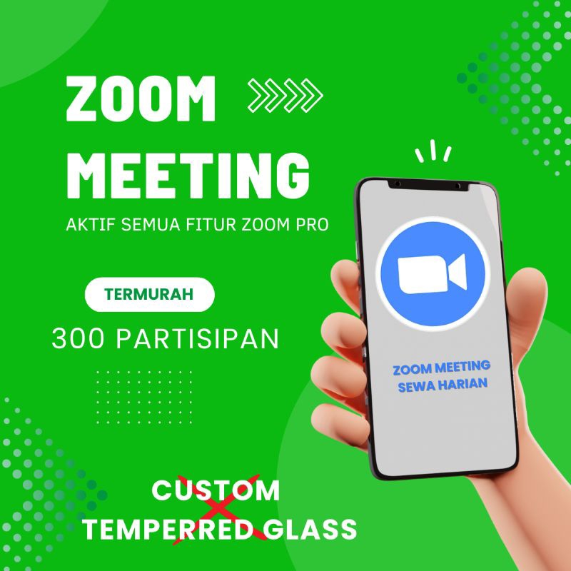 Jual Custom Rapat 300 Partisipan Harian / BUK4N Temper Glass | Shopee ...