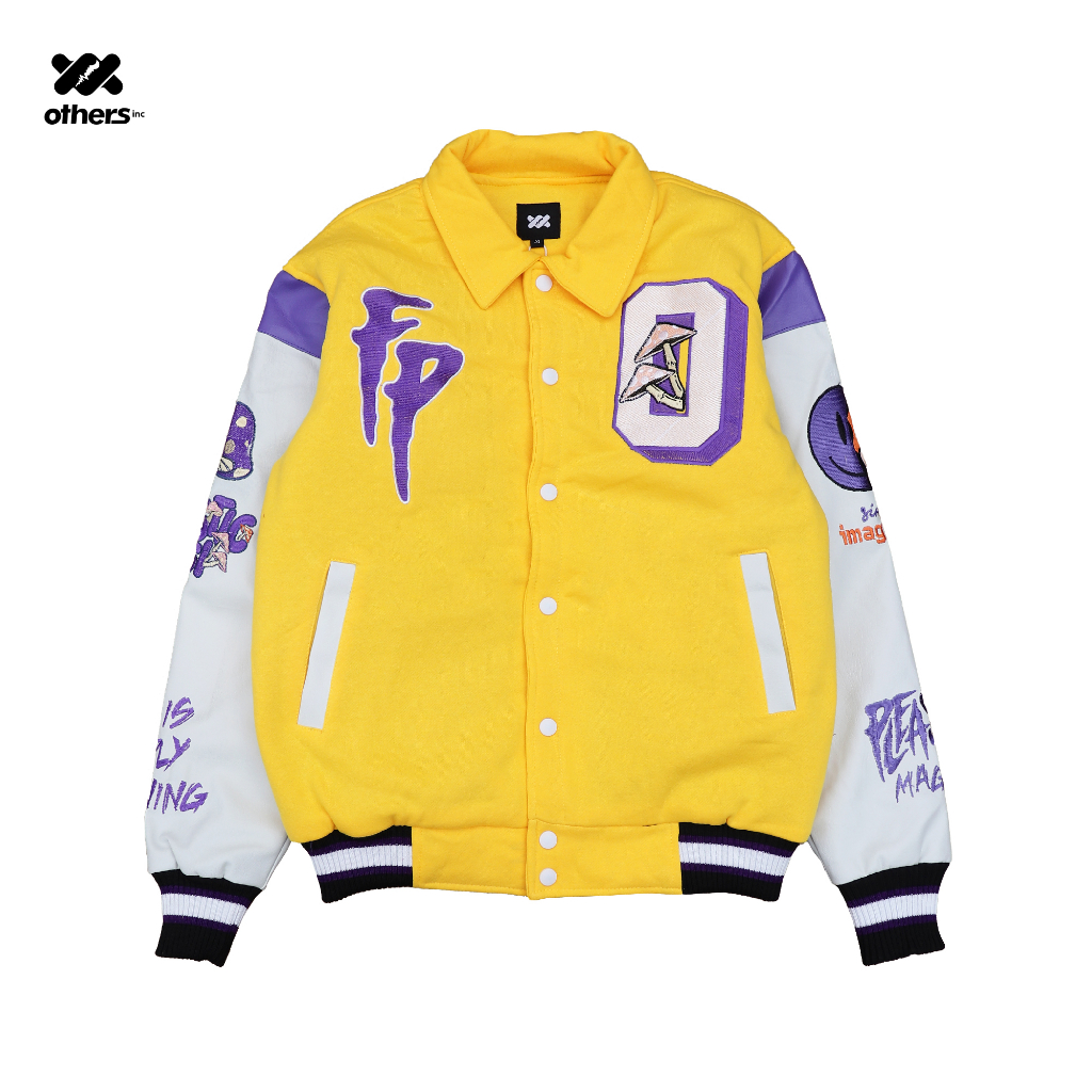 Jual VARSITY JACKET | FANTASY LIGHT YELLOW | OTHERSBRAND | Shopee Indonesia