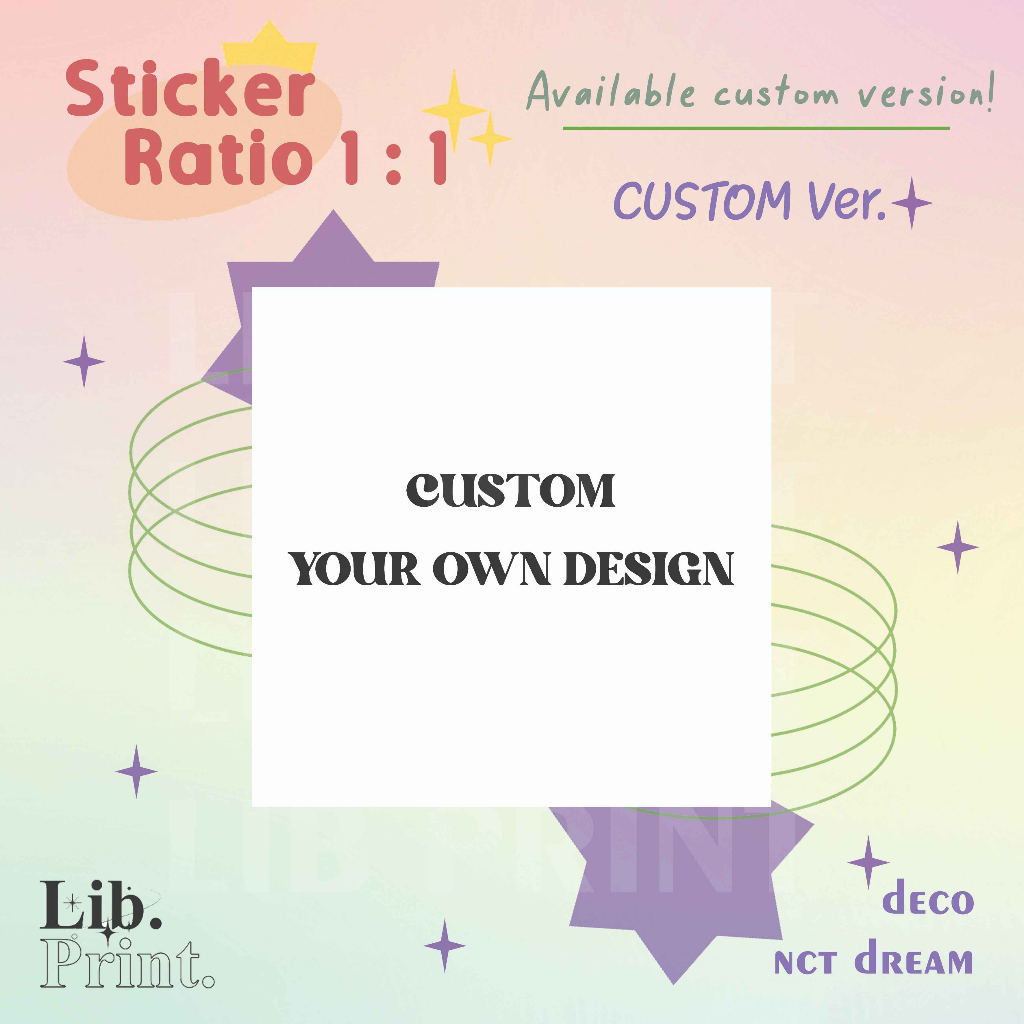 Jual STICKER DECO KPOP CUSTOM / STICKER NCT DREAM PINK KPOP CUSTOM ...