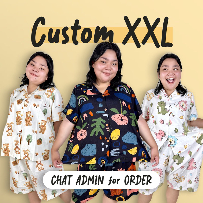 Jual Size Xl Xxl Setelan Baju Tidur Piyama Wanita Big Size Jumbo