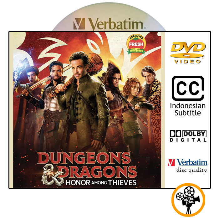 Jual kaset film barat Dungeons Dragons Honor Among Thieves 2023