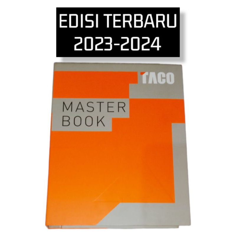 Jual KATALOG MASTERBOOK HPL TACO TERBARU 2023 - 2024 CATALOG ORIGINAL ...