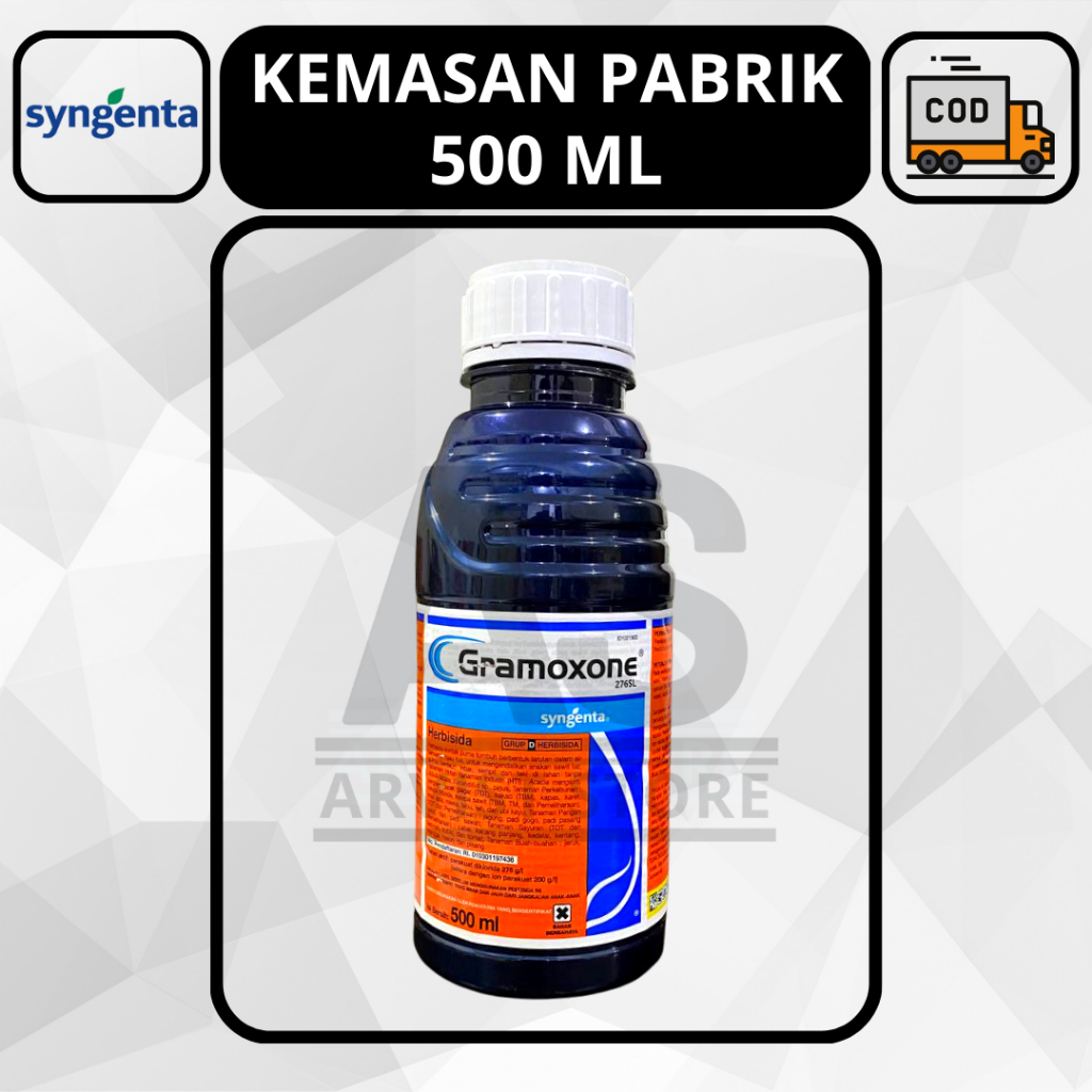 Jual Herbisida Gramoxone 276sl Syngenta Kemasan Pabrik 500 Ml Original