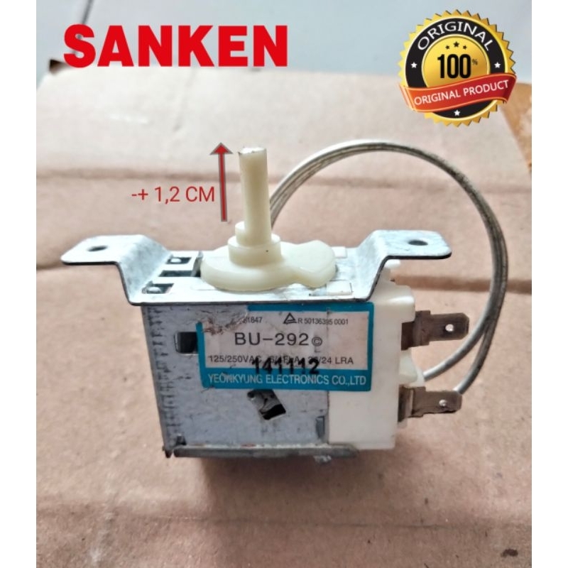 Jual Thermostat - Sensor Suhu/Pengatur Suhu Kulkas 1 Pintu SANKEN | BU ...