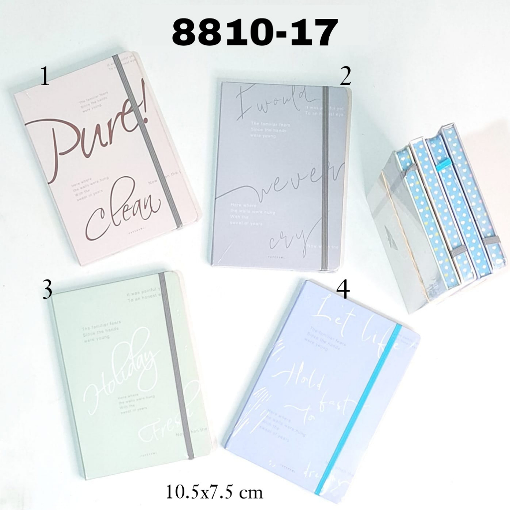 Jual MJ Notebook Tali Fancy A7 / Buku Catatan / Note book | Shopee ...
