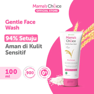 Facial Wash Bumil | Mama's Choice Gentle Face Wash - Sabun cuci muka ibu hamil