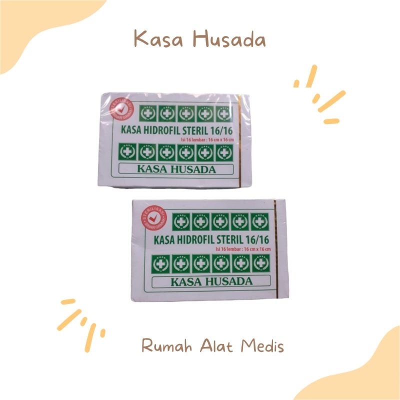 Jual Kasa Steril Husada Kassa Perban Sterile Isi Lembar Ukuran