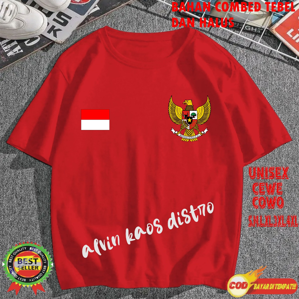 Jual Beli 10 Pc Free 1 Pc Random Kaos Dtf Logo Garuda Bendera Hut Ri 78 17 Agustus 1945 2023 7663