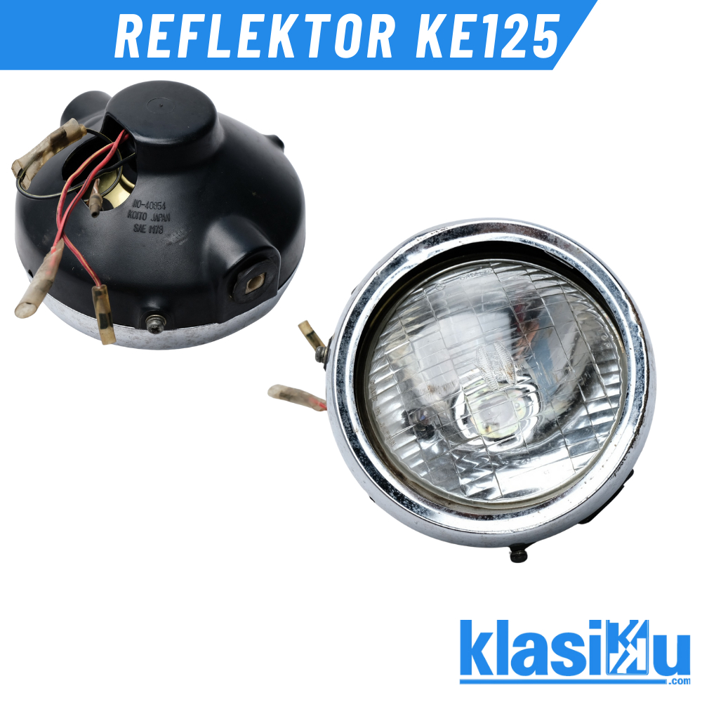 Jual Reflektor Lampu Depan Kawasaki KE125 KE-125 Original Koito Japan ...