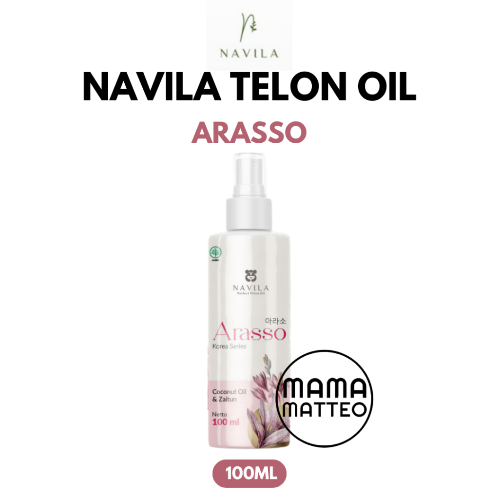 Jual NAVILA Minyak Telon Oil Bayi Sensitif 100ml Varian Wangi Lavender ...
