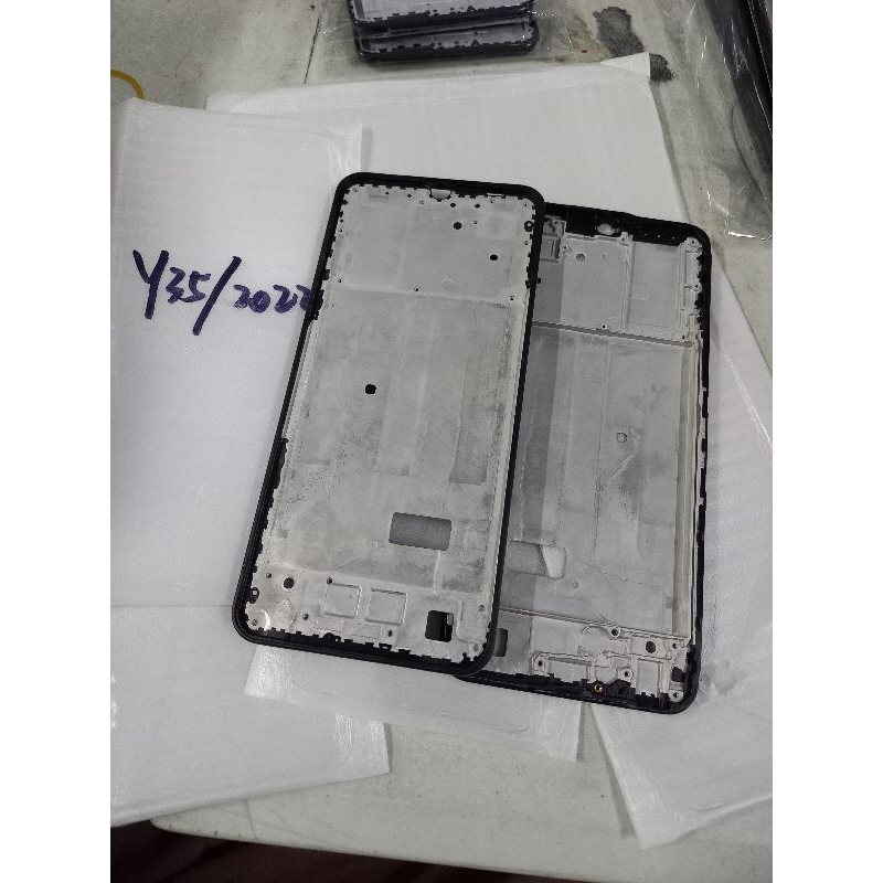 Jual Frame Tatakan Lcd Vivo Y35 2022 Tulang Tengah Bazel Shopee Indonesia