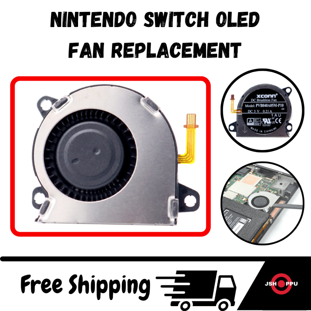Jual Kipas Nintendo Switch OLED Suku Cadang Sparepart Fan Replacement