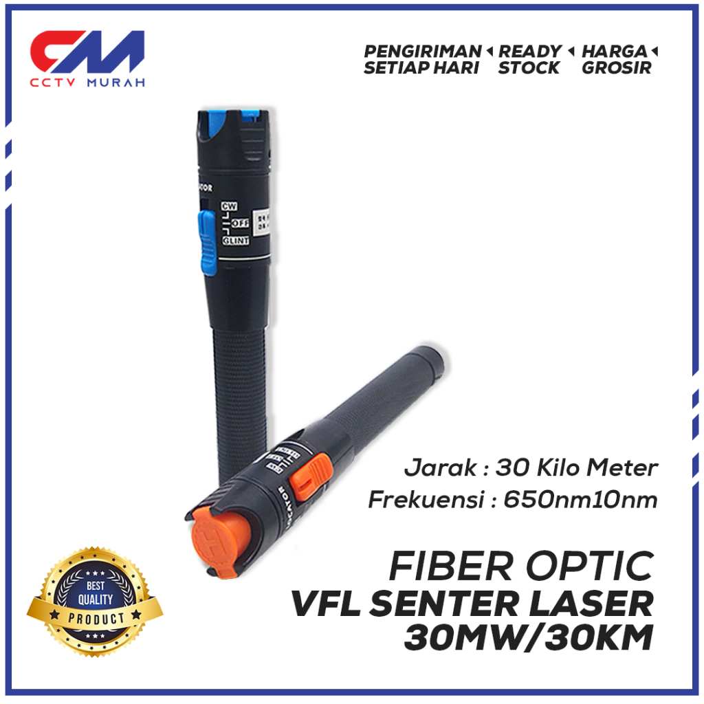 Jual Vfl Senter Laser Fiber Optic Mw Km Shopee Indonesia