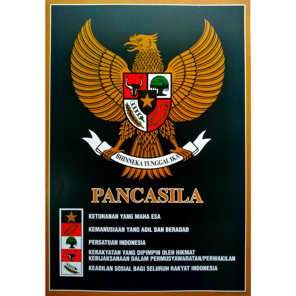 Jual Poster Garuda Pancasila Shopee Indonesia