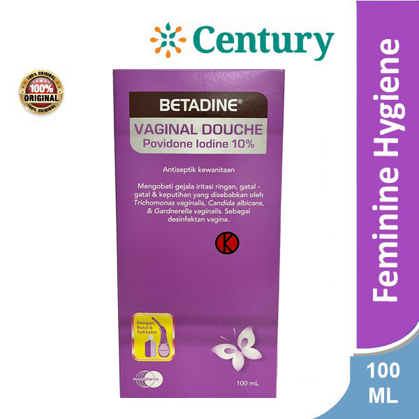 Jual BETADINE VAGINAL DOUCHE 10 100 ML + ALAT / POVIDONE IODINE / KEPUTIHAN Shopee Indonesia