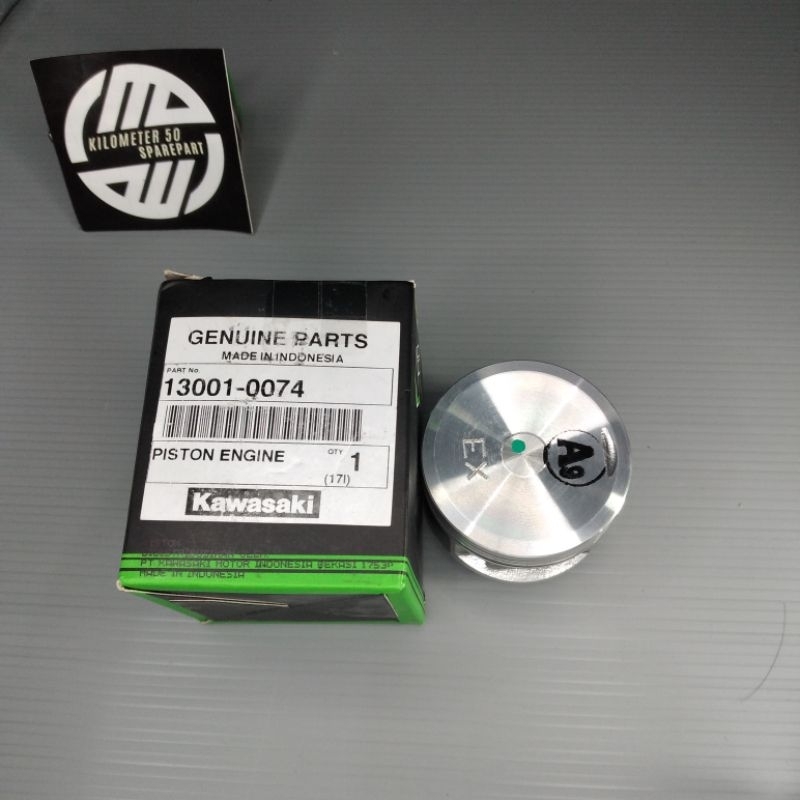 Jual PISTON ONLY KAWASAKI ZX 130 ALL SIZE ORIGINAL KAWASAKI 13001