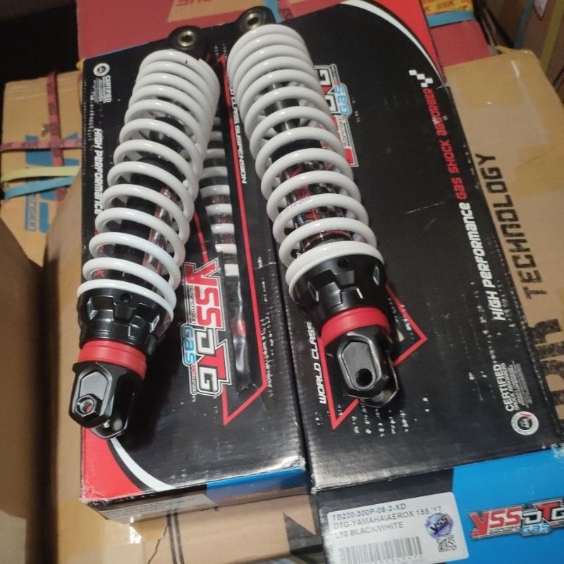 Jual Skok Shock Shockbreaker YSS DTG Hybrid Aerox 155 Ukuran 300MM ...