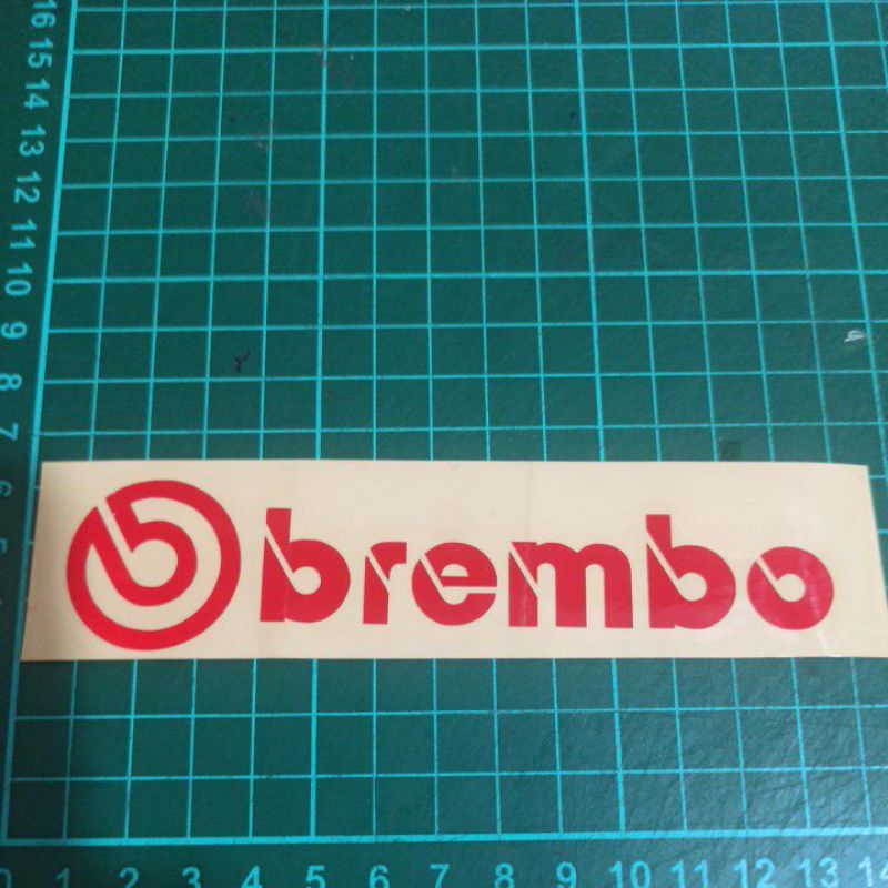 Jual Stiker Cutting Brembo | Sticker Variasi | Shopee Indonesia