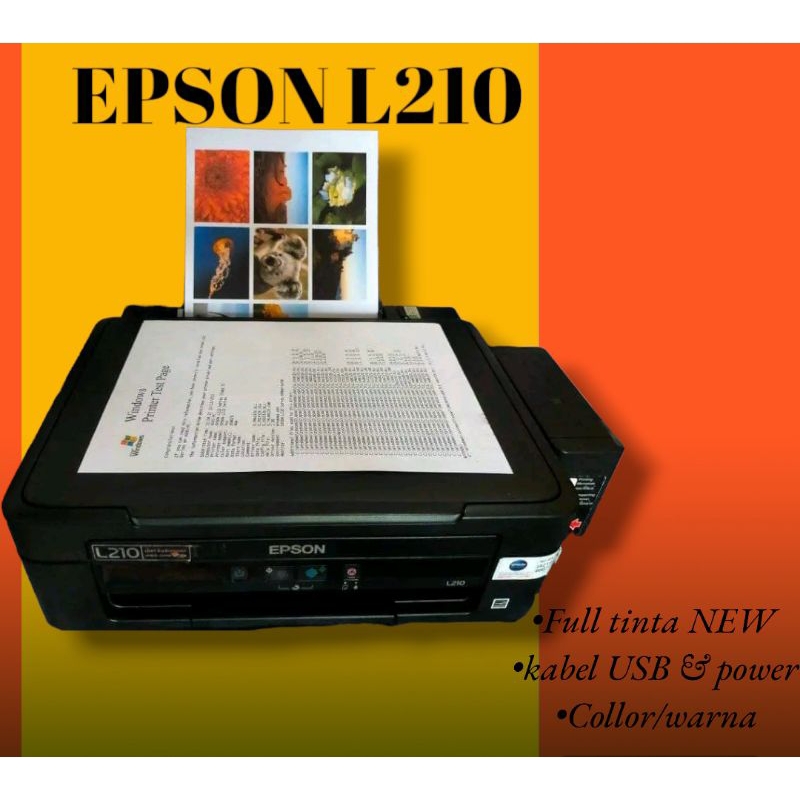 Jual Printer Warna Epson L210 L 210 L210 All In One Shopee Indonesia 8733