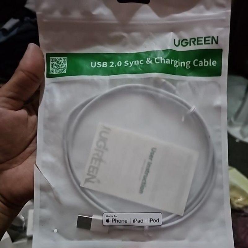 Jual Kabel Ugreen Type A to Lightning 1 meter | Shopee Indonesia