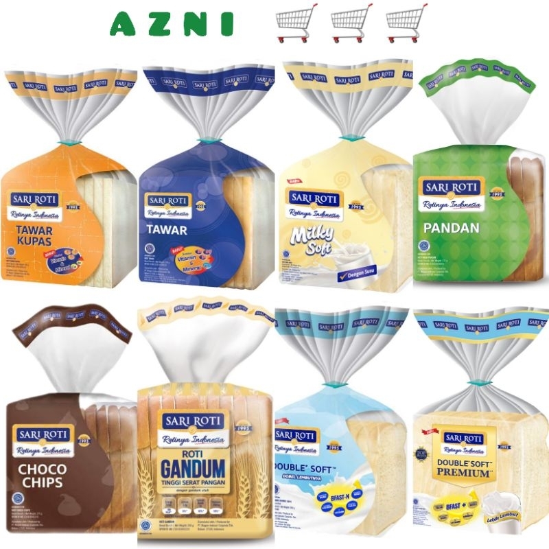 Jual sari roti - roti tawar gandum Harga Terbaik & Termurah Oktober