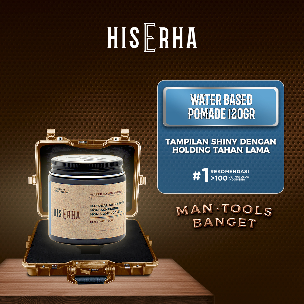 Jual His Erha Waterbased Pomade 120g Hair Styling Pomade Waterbased