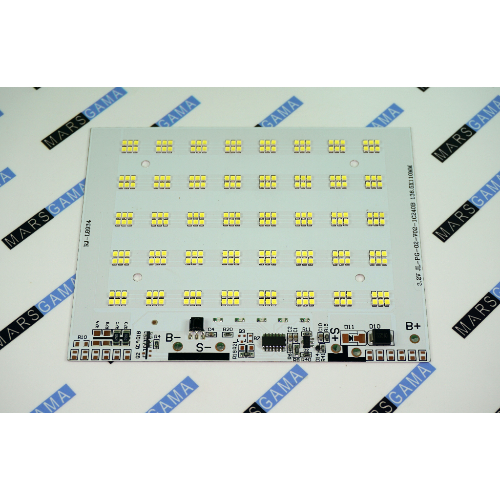 Jual PCB papan Led SMD input 3.7v - 4.2v 18650 DIY lampu emergency ...