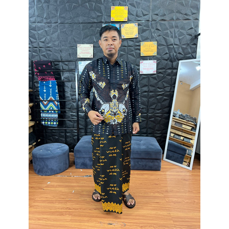 Jual Batik Aksara Lontara Sulawesi Shopee Indonesia