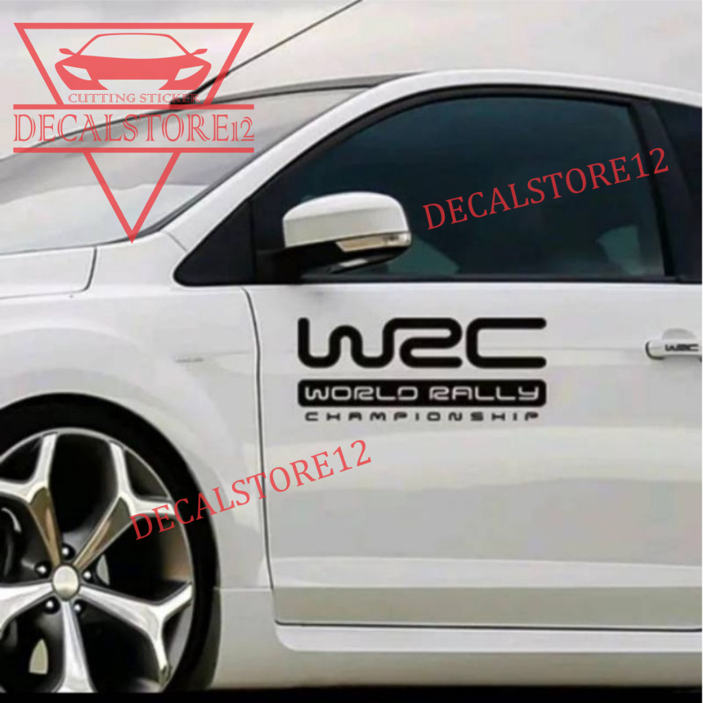 Jual Stiker wrc sticker mobil wrc world rally | Shopee Indonesia