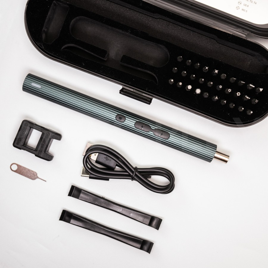 Jual Press Play Cordless Electric Screwdriver Obeng Listrik Multifungsi ...