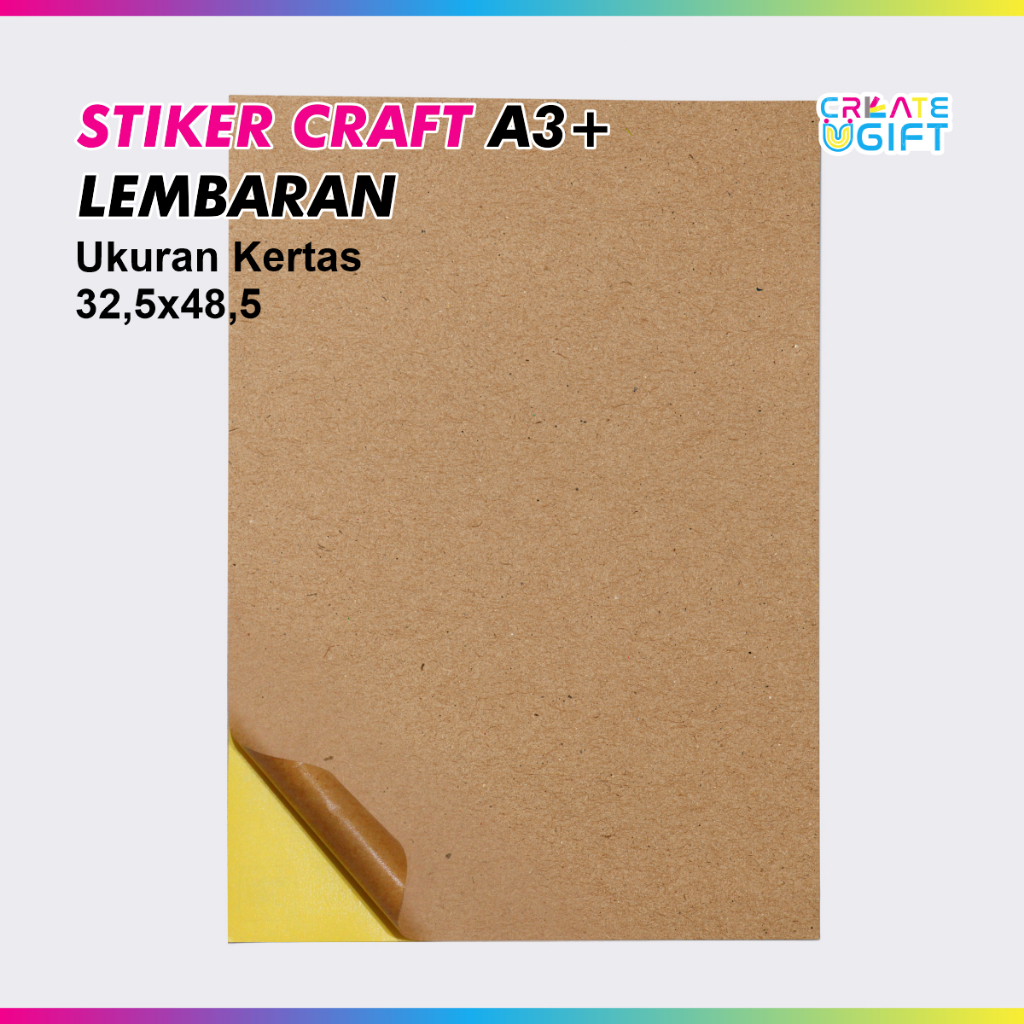 Jual STIKER CRAFT A3+ LEMBARAN | Shopee Indonesia