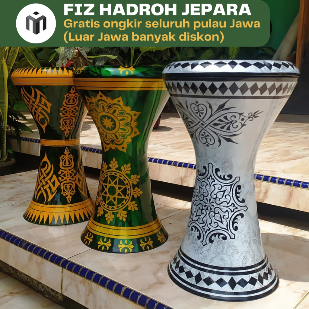 Jual DARBUKA ALUMUNIUM COR/DUMBUK COR ALUMUNIUM/DARBUKA MURAH JEPARA