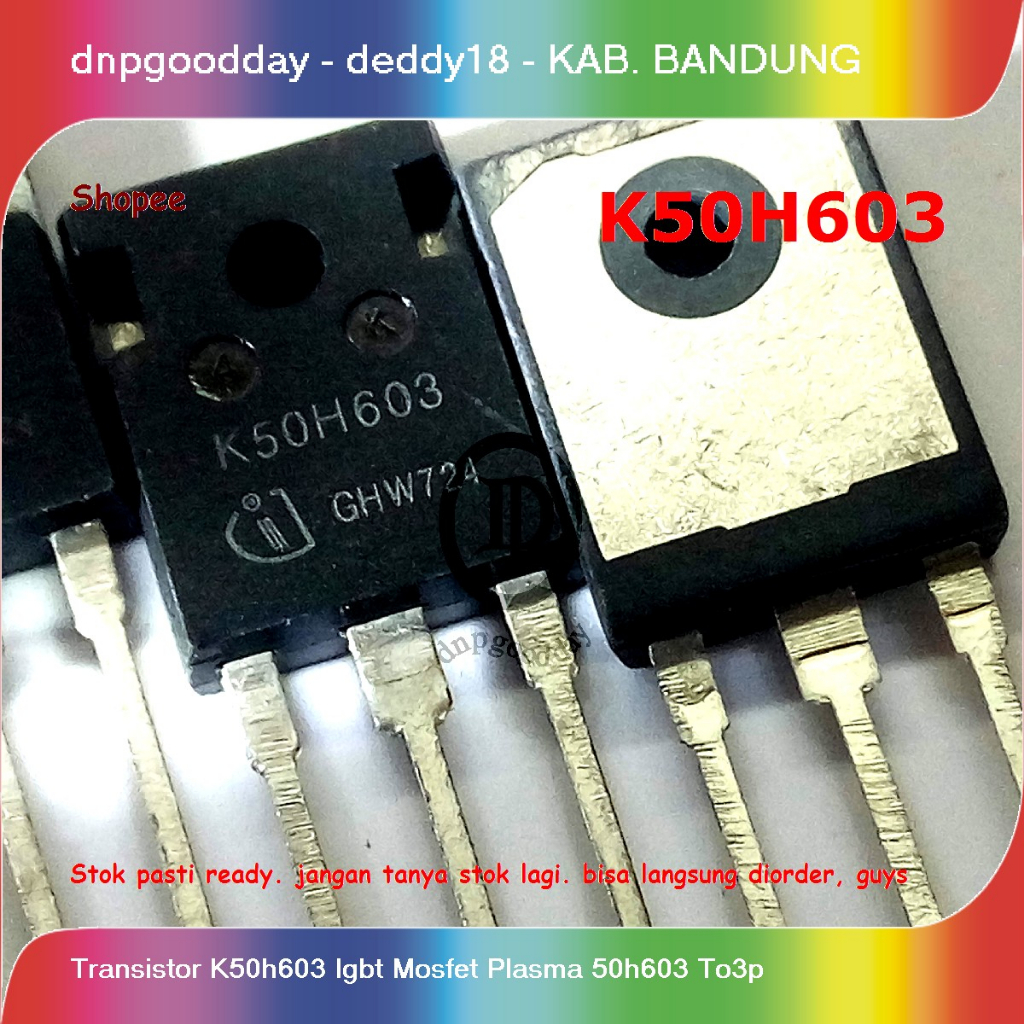 Jual Transistor K50h603 Igbt Mosfet Plasma 50h603 Shopee Indonesia
