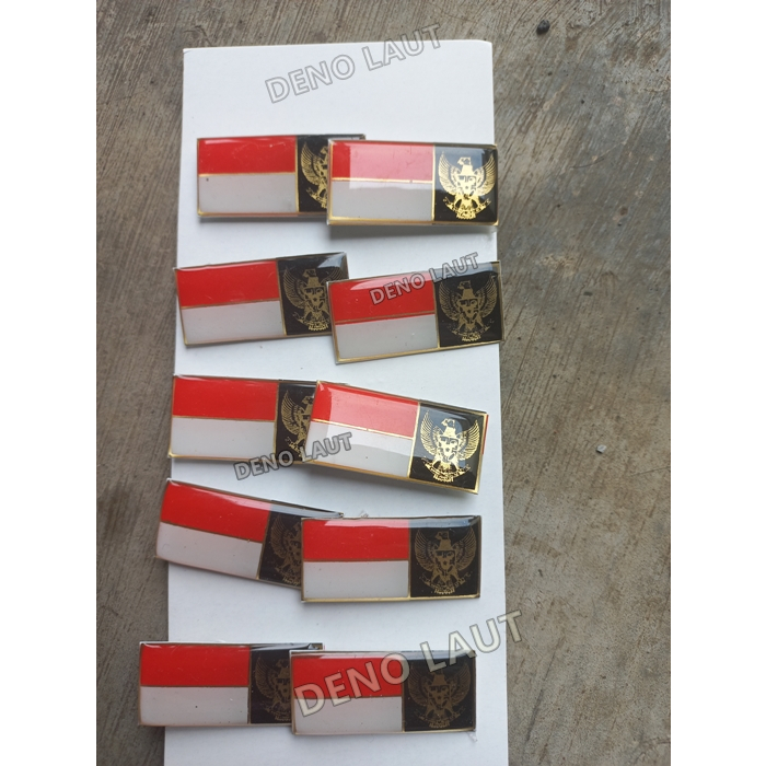 Jual Pin Bendera Merah Putih Garuda Bros Bendera Merah Putih Bahan ...