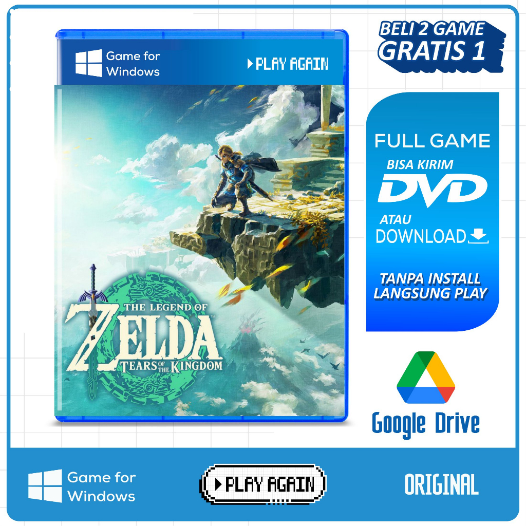 Jual THE LEGEND OF ZELDA TEARS OF THE KINGDOM [Emulator Nintendo Switch