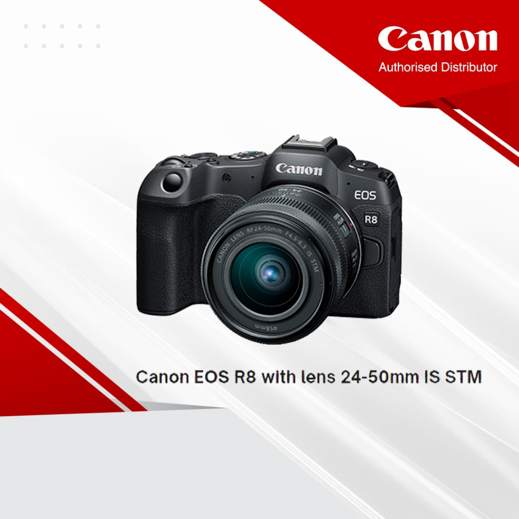 Jual Canon EOS R8 with lens 24-50mm IS STM Kamera Mirrorless | Shopee ...