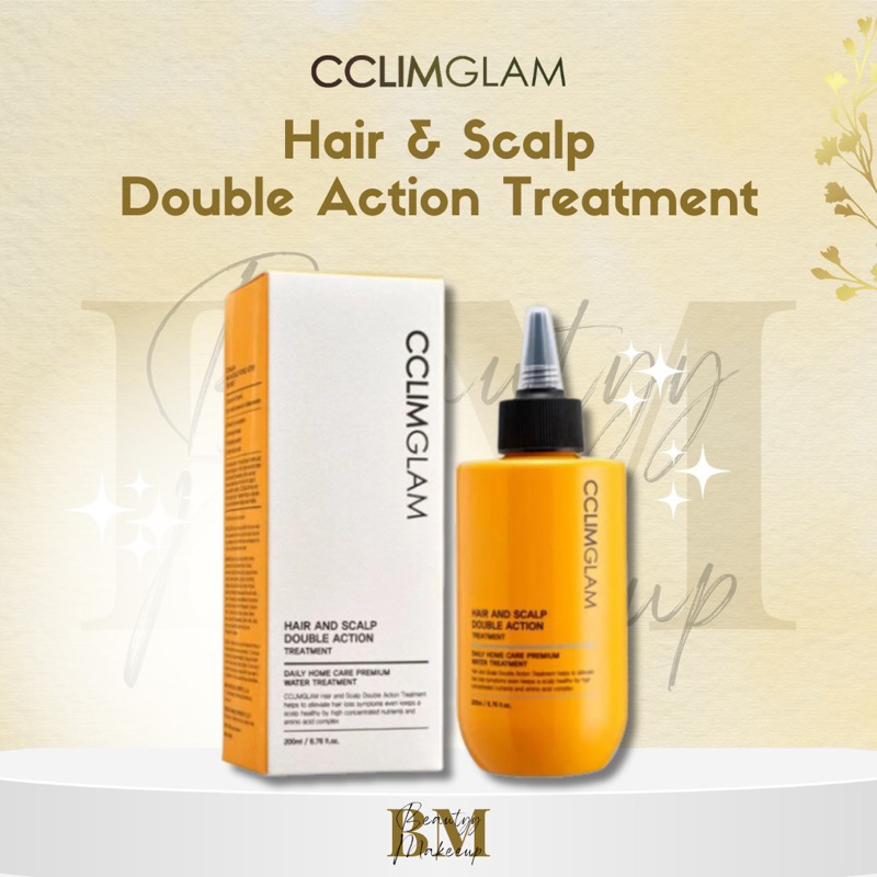 Jual CCLIMGLAM HAIR &SCALP DOUBLE ACTION TREATMENT Shopee Indonesia