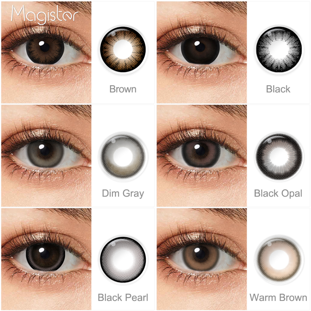 Jual Magister Softlens Hitam Softlens Mata Normal Lensa Kontak Warna