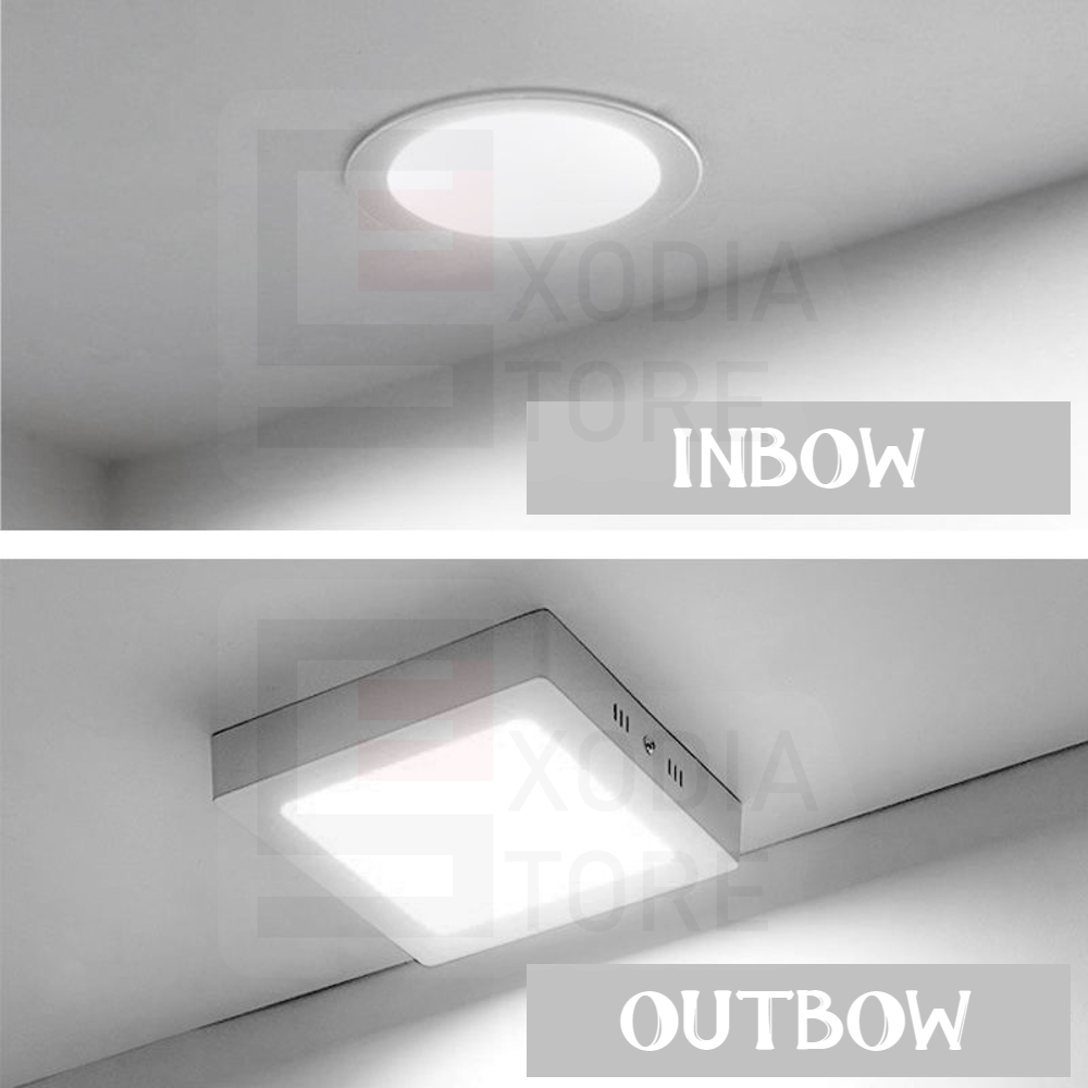 Jual LED Panel Light Downlight 18 Watt Hemat Energi 80% Super Bright ...