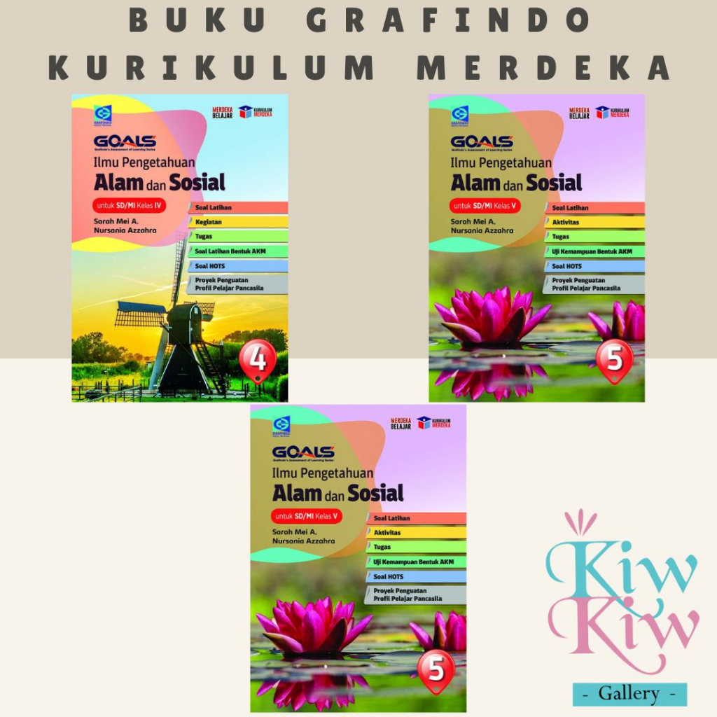 Jual Buku GOALS Ilmu Pengetahuan Alam Dan Sosial (IPAS) Kelas 4, 5, 6 ...