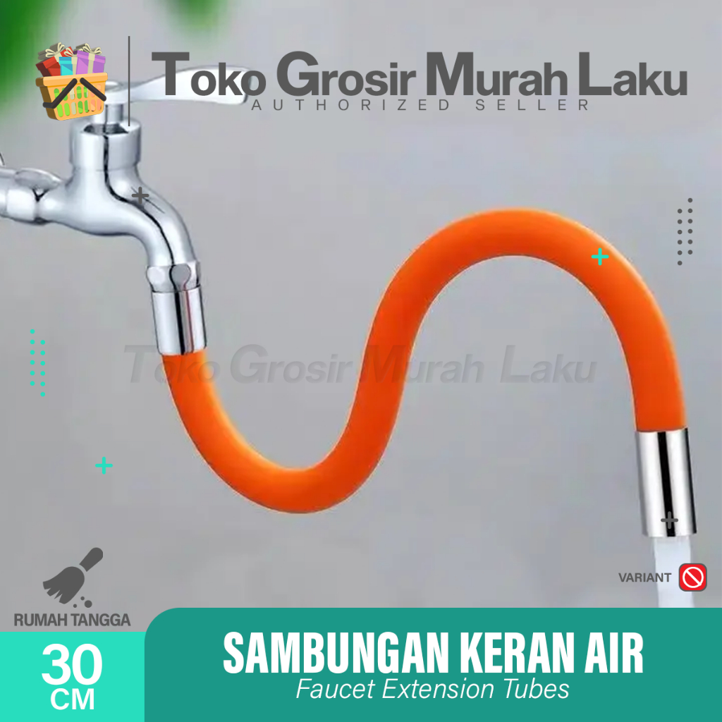 Jual Sambungan Selang Air Flexible Cm Penyambung Keran Air Derajat Shopee Indonesia