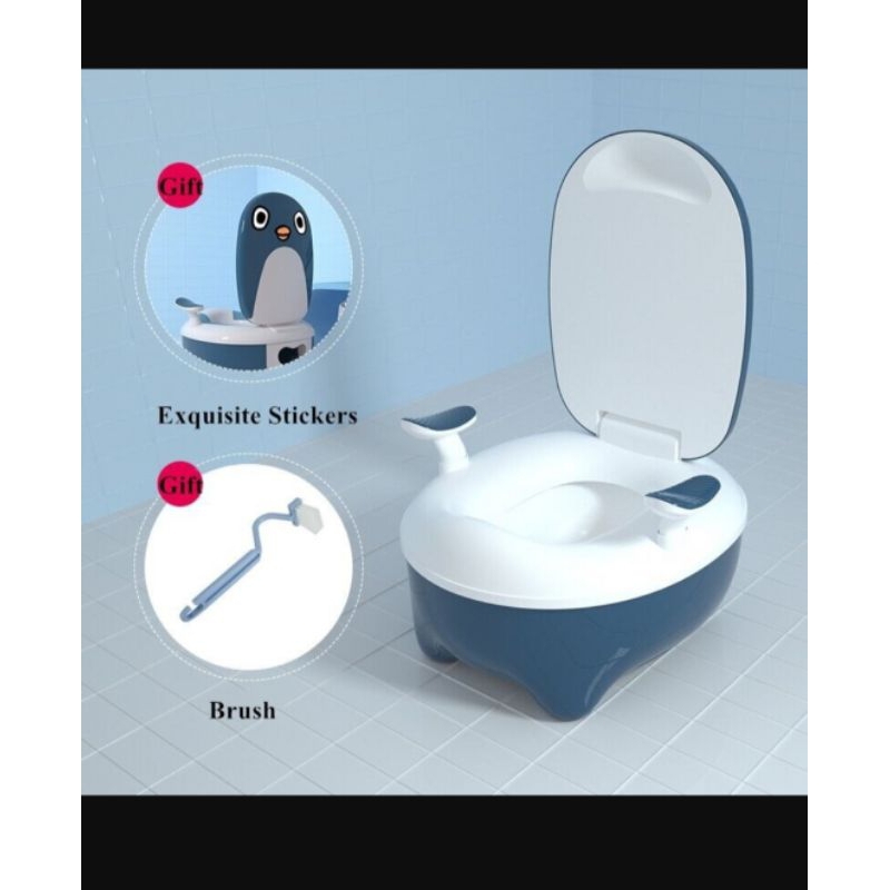 Jual potty portable / wc duduk anak / wc jongkok anak / toilet training