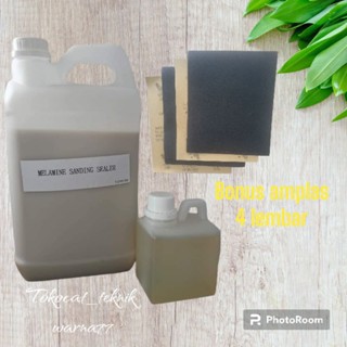 Jual Melamin Sanding Sealer Ltr Set Bonus Lembar Amplas Shopee Indonesia